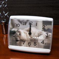 画像3: 音声録音ヴォイス時計　オリジナル目覚まし時計  猫 犬 ペットの声を録音して目覚まし音に (3)